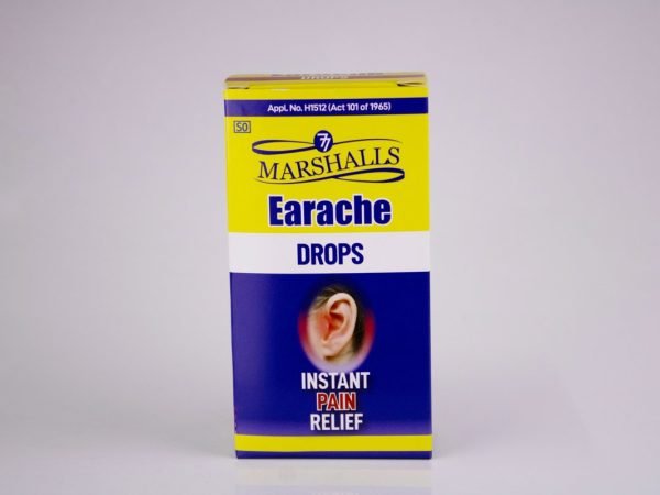 7 Marshalls - Earache Drops 20ml, product pack