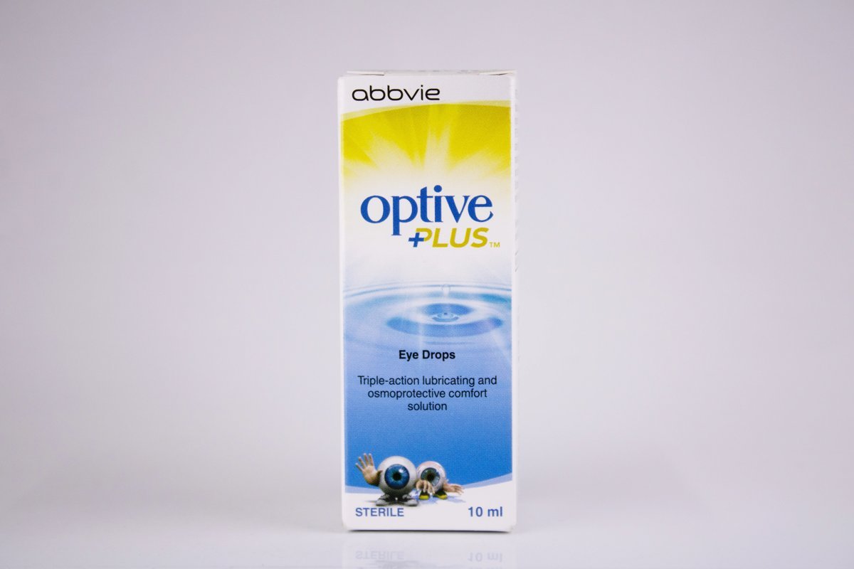 Abbvie - Optive Plus Eye Drops 10ml, product pack