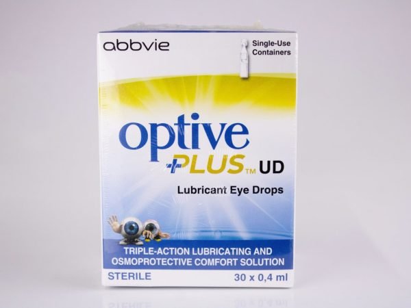 Abbvie - Optive Plus UD Lubricant Eye Drops 30 x 0.4ml, product pack