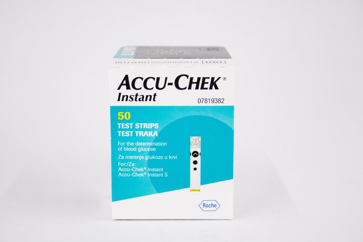 Accu-Chek Instant - Test Strips 50, product pack