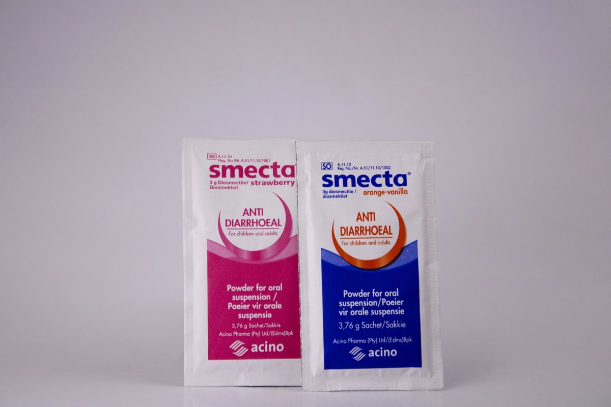 Acino - Smecta Strawberry 3.76g, product pack