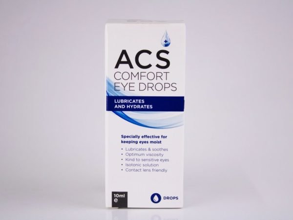 ACS - Comfort Eye Drops 10ml, product pack