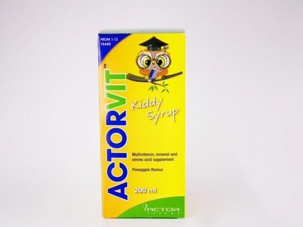 Actor Vit - Kiddy Syrop 200ml, product pack