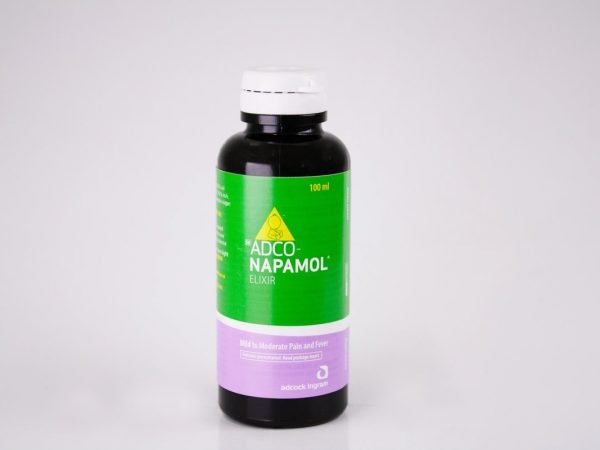 Adco-Napamol - Elixir 100ml, product pack