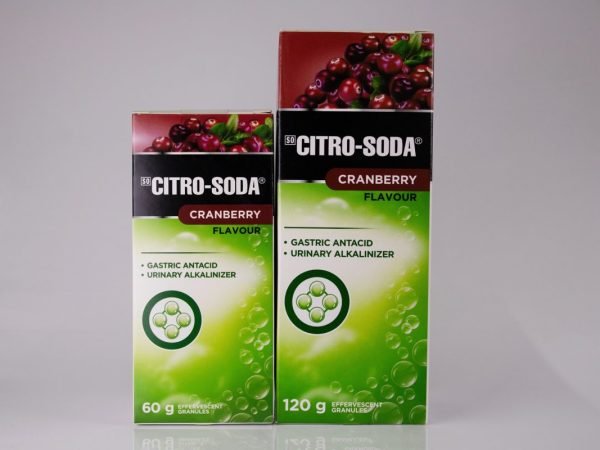 Adcock Ingram - Citro-Soda Cranberry Flavour Granules 120g, product pack