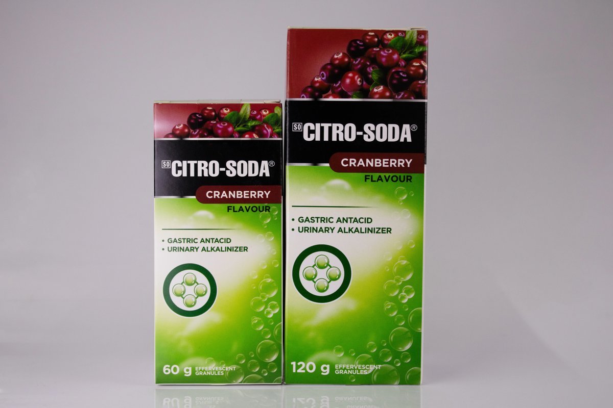 Adcock Ingram - Citro-Soda Cranberry Flavour Granules 60g, product pack
