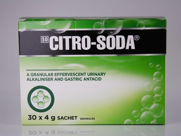 Adcock Ingram - Citro-Soda Granules 30 x 4g sachets, product pack