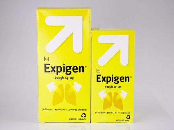 Adcock Ingram - Expigen Cough Syrup 100ml, product pack