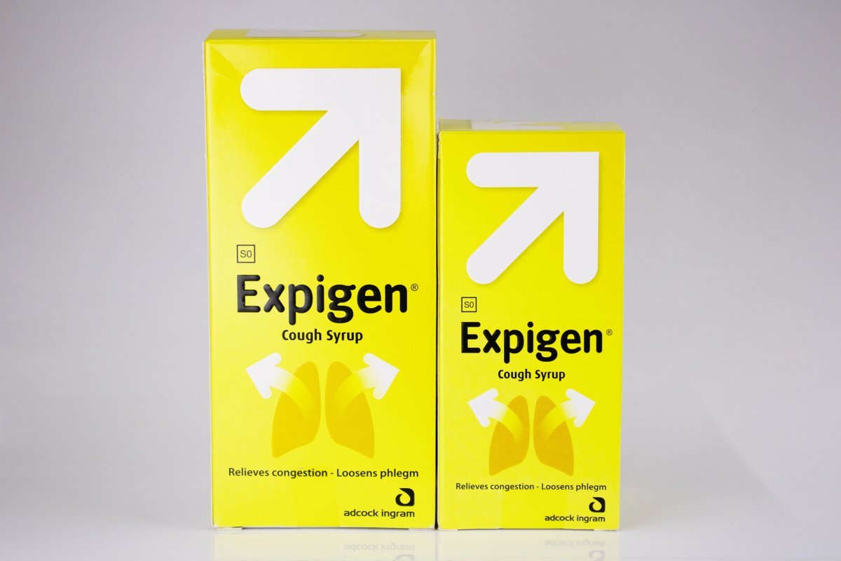 Adcock Ingram - Expigen Cough Syrup 100ml, product pack