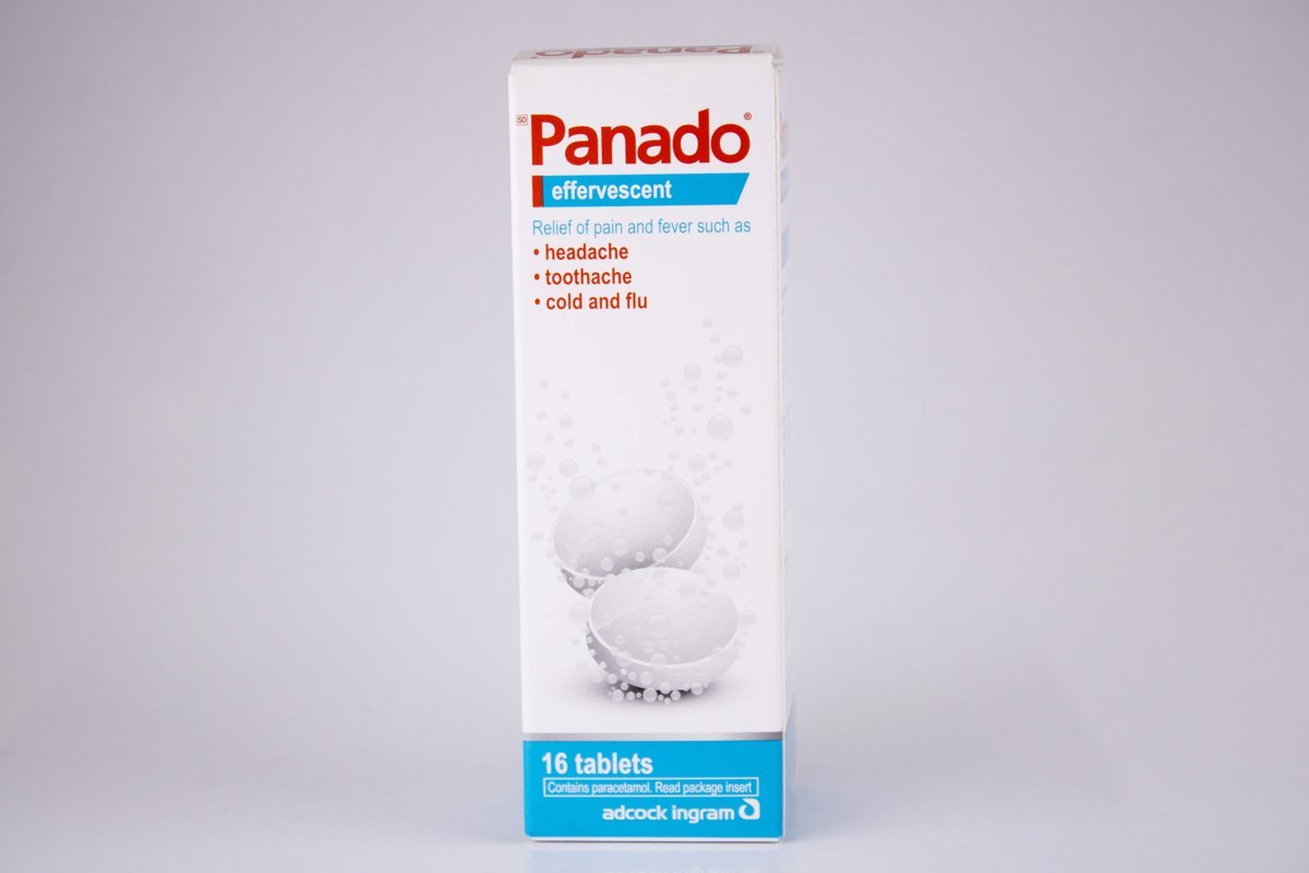 Adcock Ingram - Panado Effervescent 16 tablets, product pack
