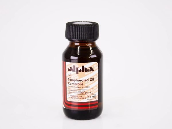 alpha - Camphorated Oil 25ml, product pack
