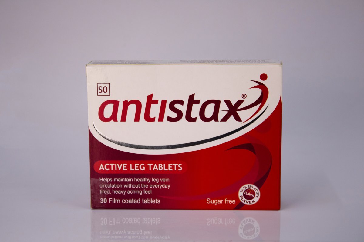 Antistax - Active Leg Tablets 30 tablets, product pack