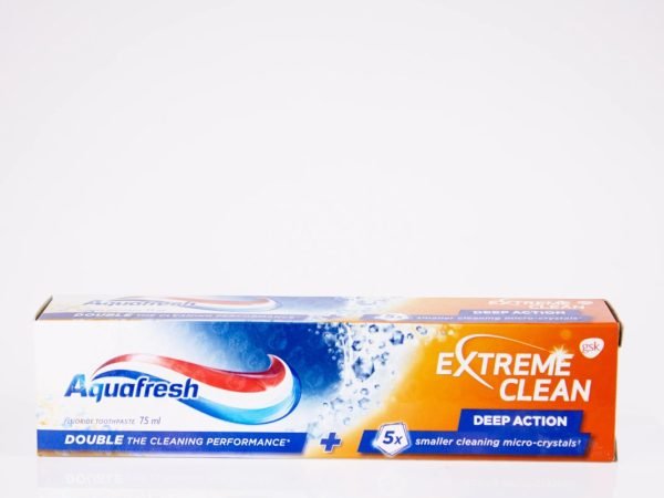 Aquafresh - Extreme Clean Deep Action Toothpaste 75ml, product pack