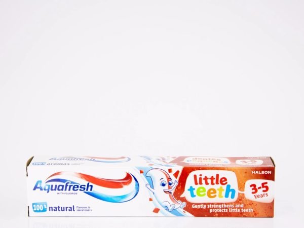 Aquafresh - Little Teeth 3-5 years Toothpaste 50ml, product pack