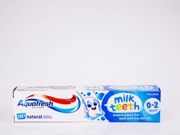 Aquafresh - Milk Teeth 0-2 years Toothpaste 50ml, product pack