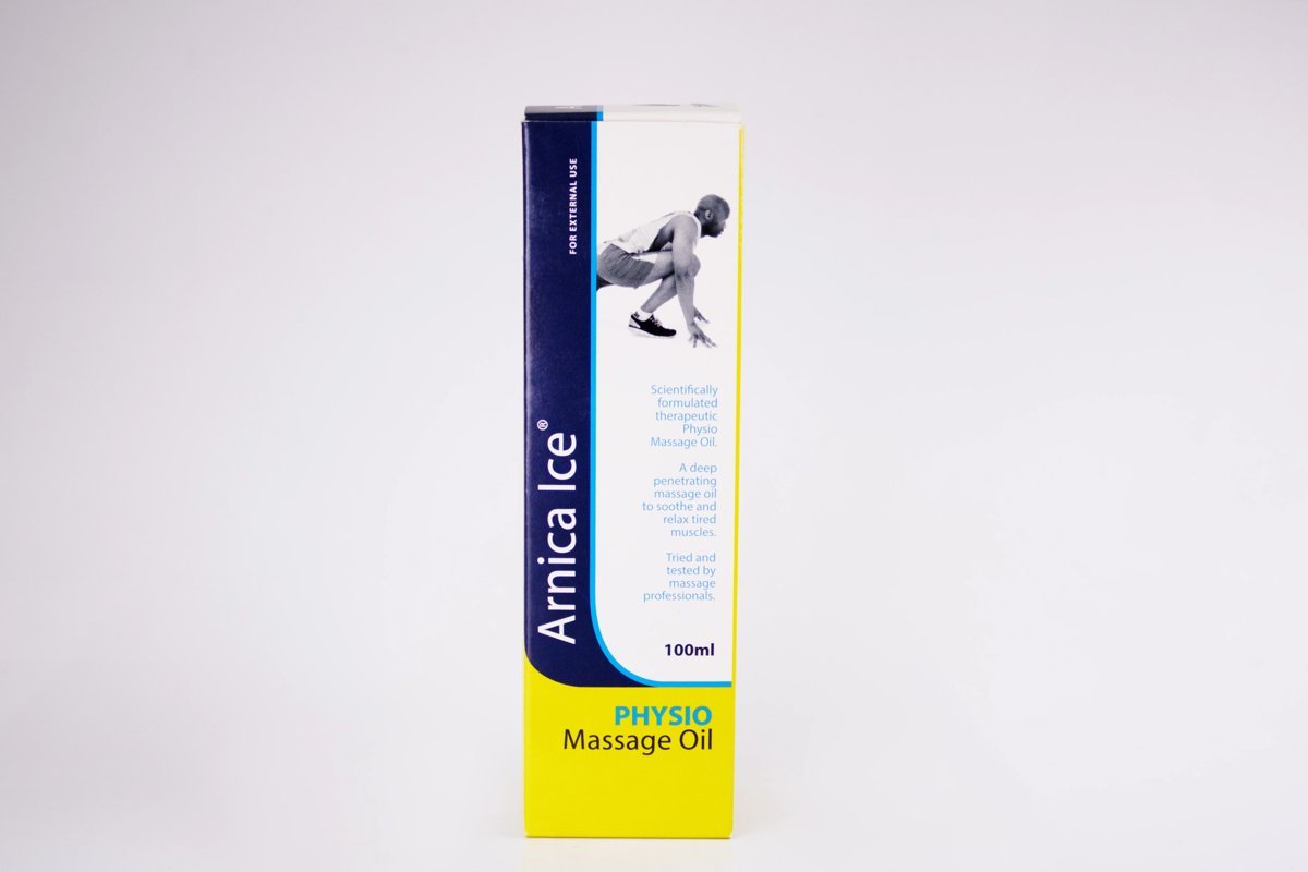Arnica Ice - Physio Massage Oil 100ml, product pack