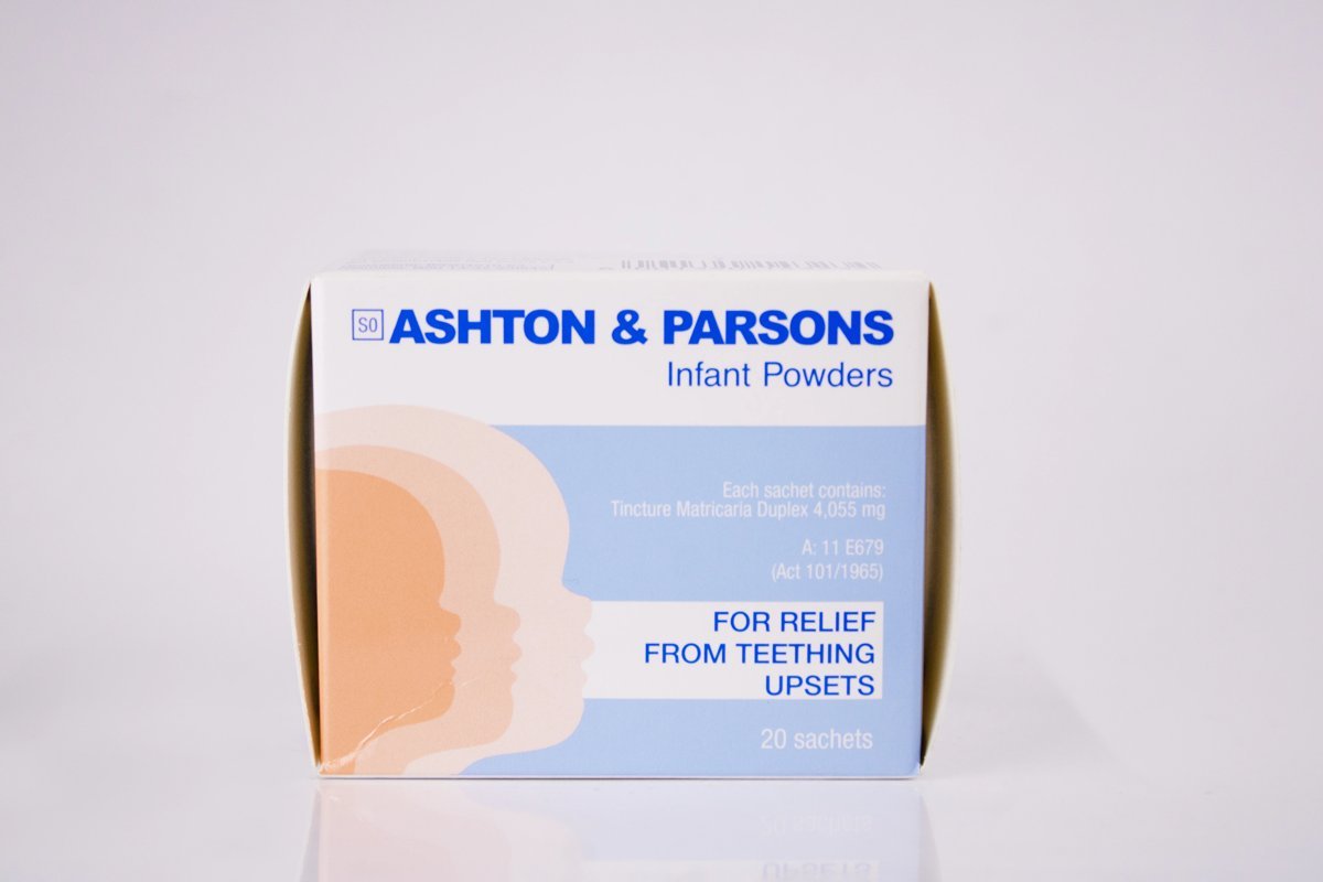 Ashton & Parsons - Infant Powders 20 sachets, product pack