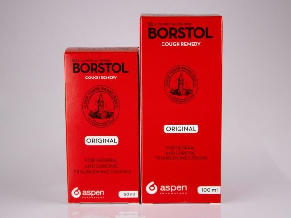 Aspen Pharmacare - Borstol Original Cough Remedy 50ml, product pack