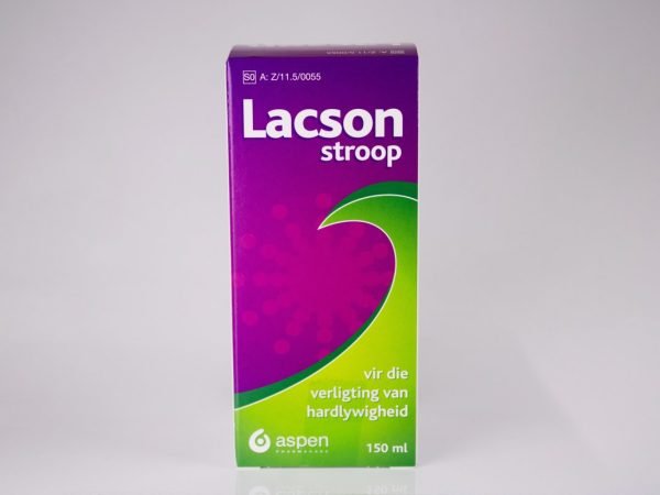 Aspen Pharmacare - Lacson Stroop 150ml, product pack