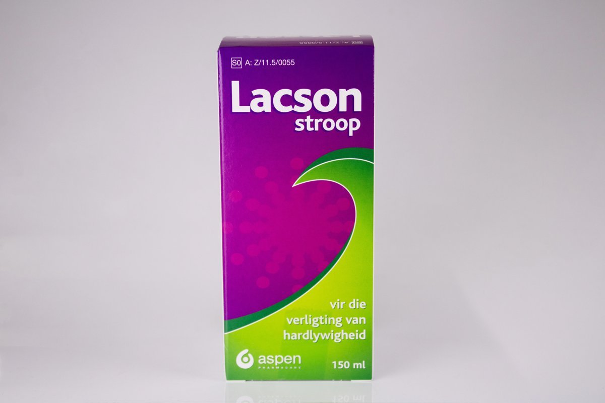 Aspen Pharmacare - Lacson Stroop 150ml, product pack