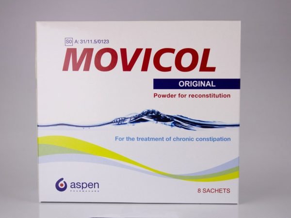 Aspen Pharmacare - Movicol Original 8 sachets, product pack