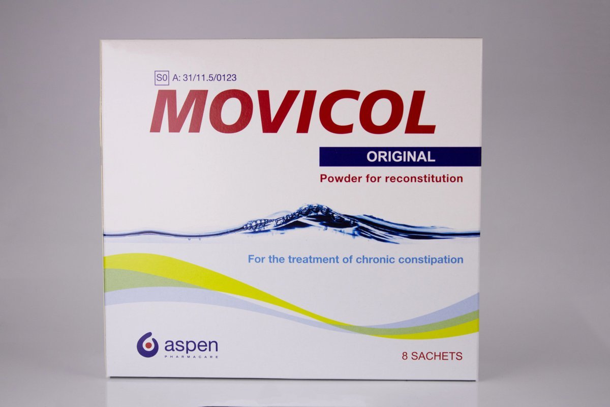 Aspen Pharmacare - Movicol Original 8 sachets, product pack