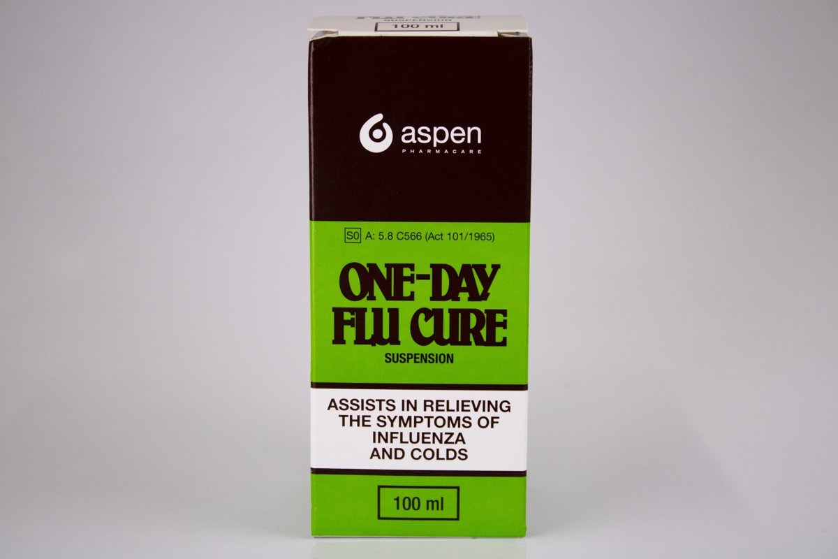 Aspen Pharmacare - One-Day Flu Cure Cinnamon Oil 100ml, product pack