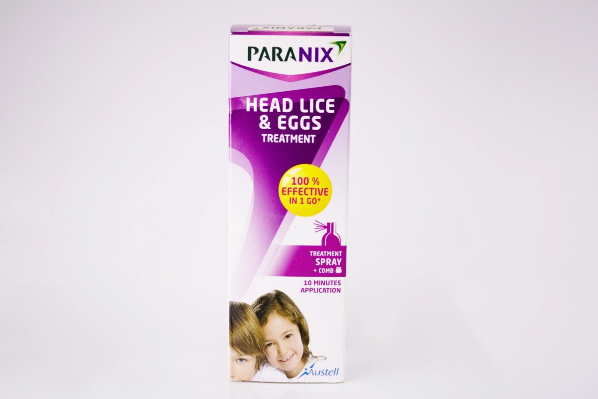 Austell PARANIX - Head Lice & Eggs Treatment Spray 100ml, product pack