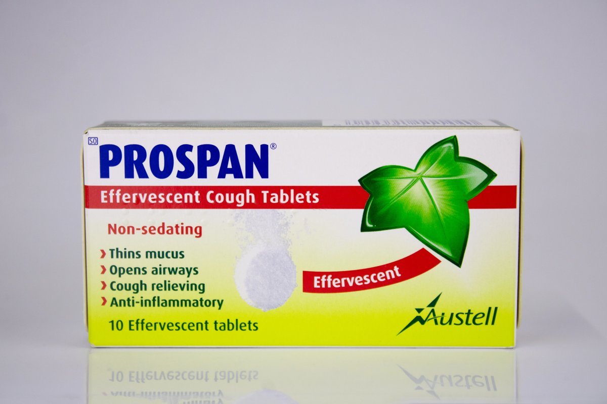 Austell - Prospan 10 tablets, product pack