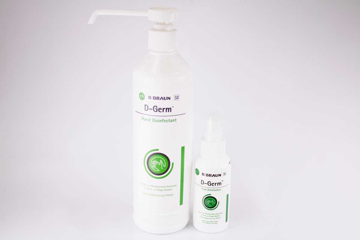 B. Braun - D-Germ Hand Disinfectant, product pack