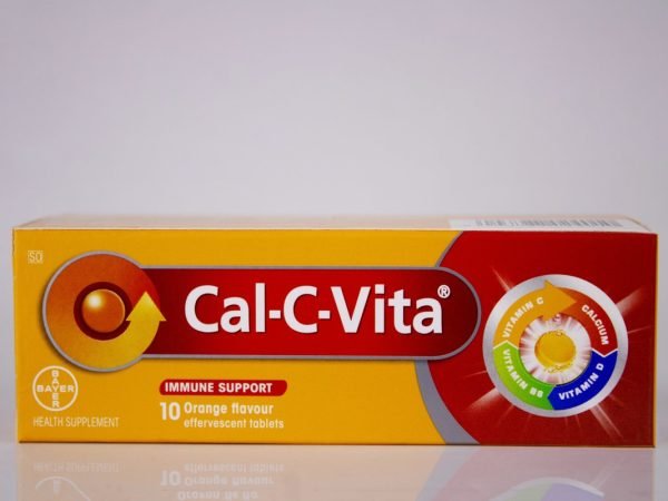 Bayer - Cal-C-Vita Immune Support Orange Flavour 10 tablets, product pack