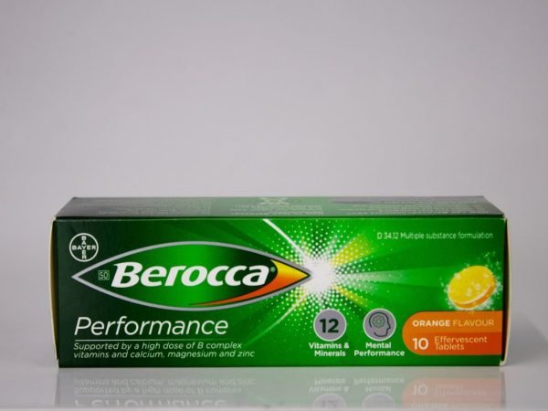 Berocca - Performance Orange Flavour 10 tablets, product pack
