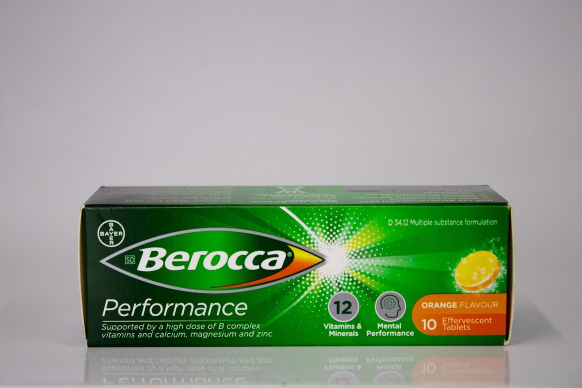 Berocca - Performance Orange Flavour 10 tablets, product pack
