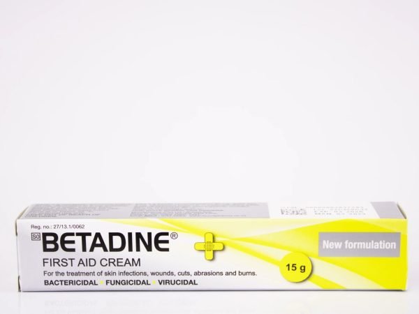 BETADINE - First Aid Cream 15g, product pack