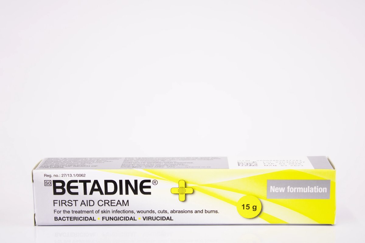 BETADINE - First Aid Cream 15g, product pack