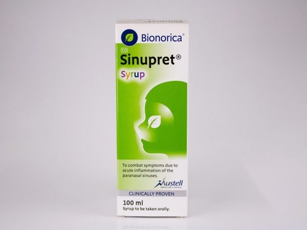 Bionorica - Sinupret Syrup 100ml, product pack