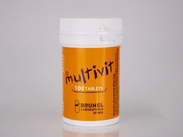 BRUNEL laboratoria - Multivit 100 tablets, product pack