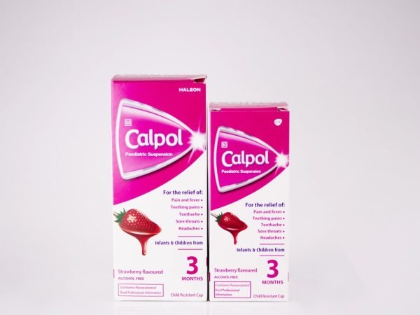 Calpol - Paediatric Suspension Strawberry Flavoured from 3 Months 100ml, product pack