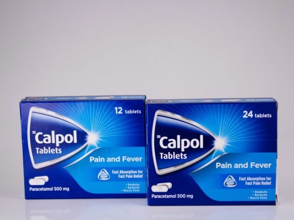 Calpol tablets - Pain and Fever Paracetamol 500mg 24 tablets, product pack