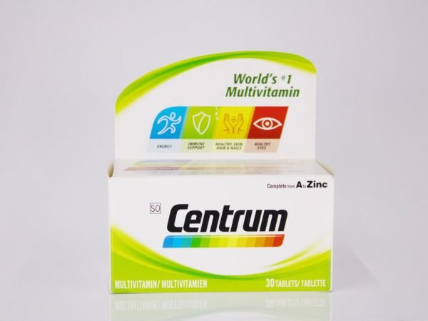 Centrum - Multivitamin 30 tablets, product pack