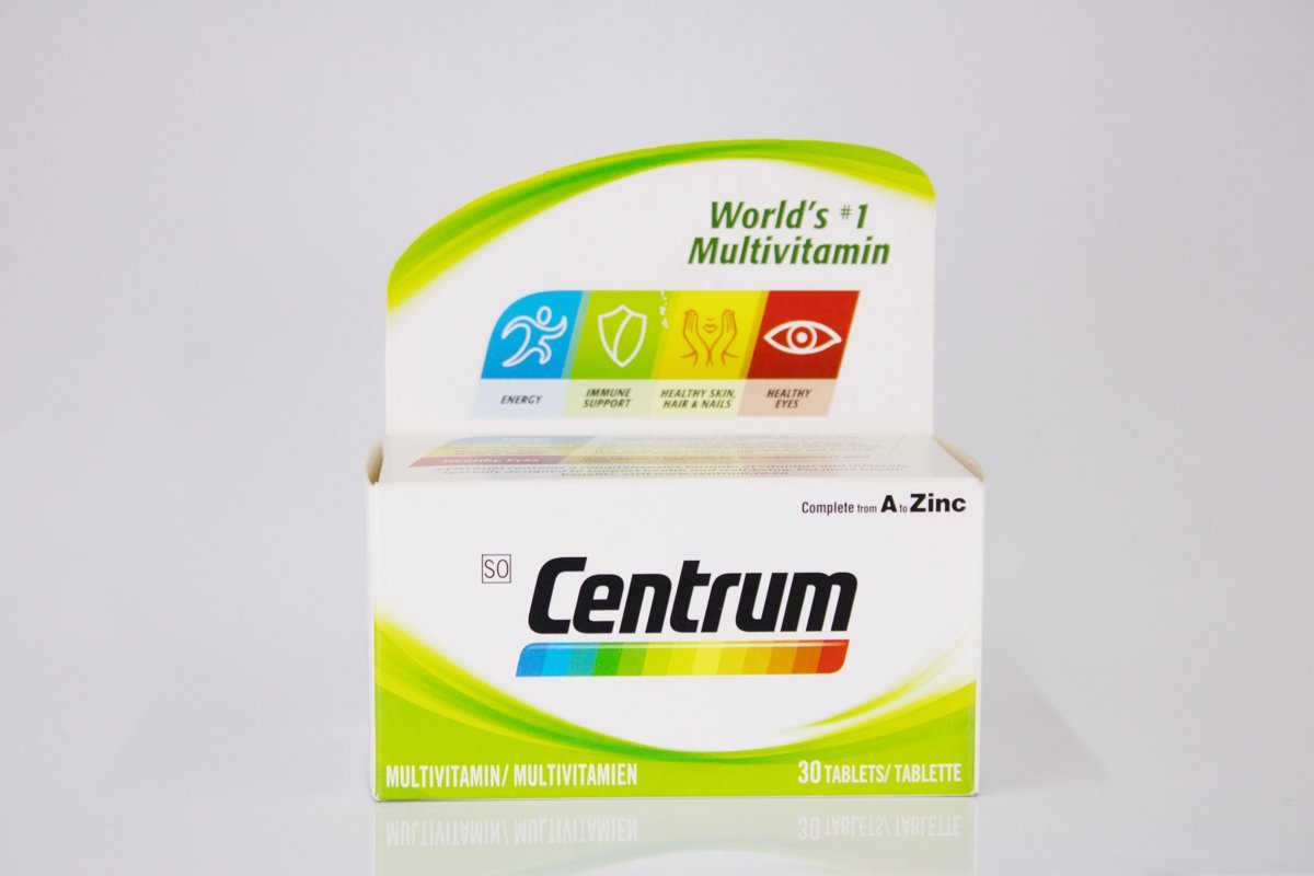 Centrum - Multivitamin 30 tablets, product pack