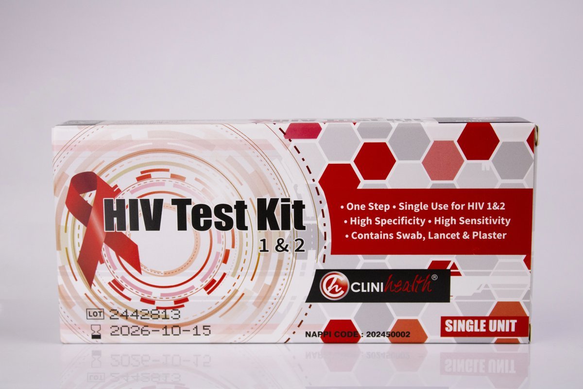 CliniHealth - HIV Test Kit, product pack