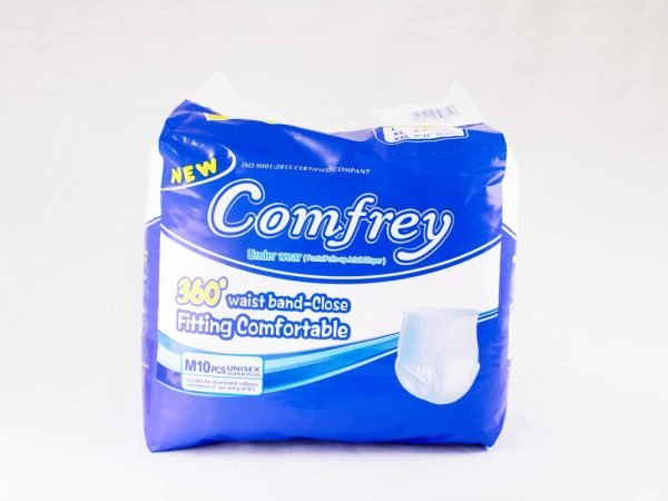 Comfey Care - Adult Pull Up Pants 360° Waistband Close Fit M 10 pcs, product pack