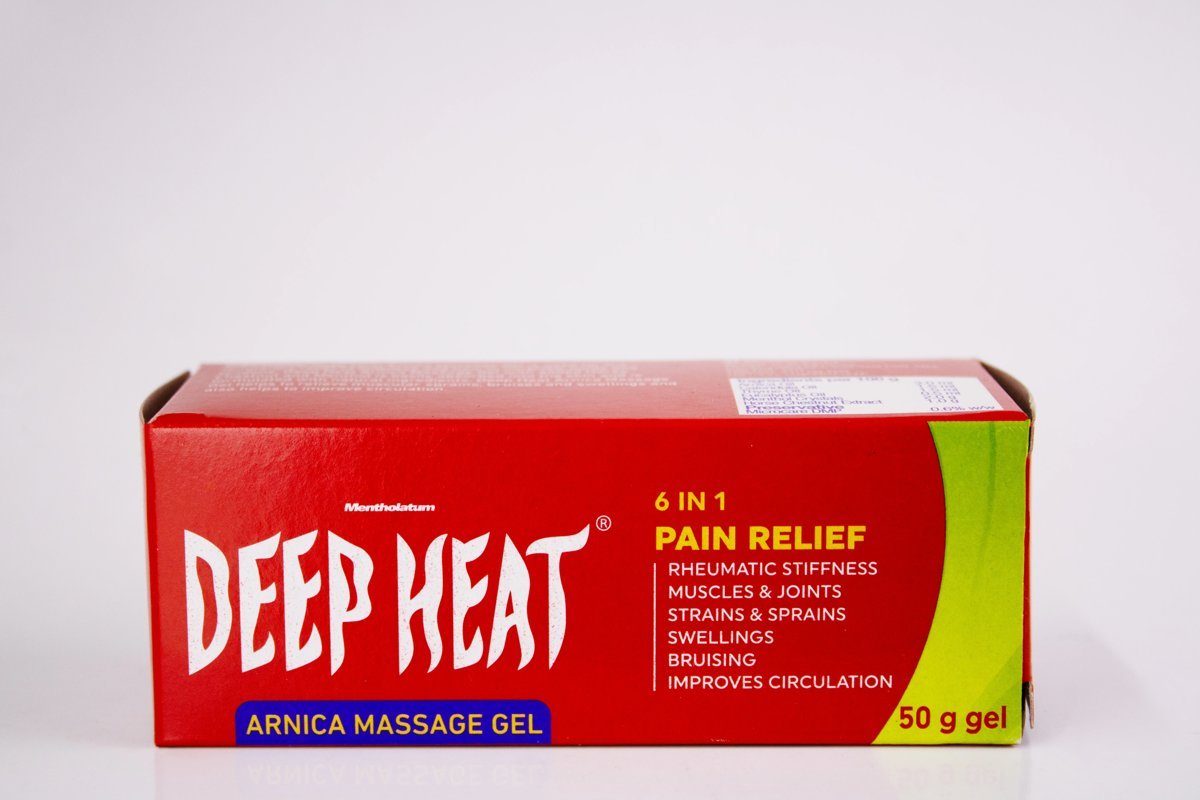 DEEP HEAT - Arnica Massage Gel 50g gel, product pack