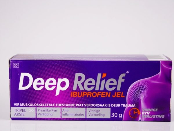 Deep Relief - Ibuprofen Gel 30g, product pack
