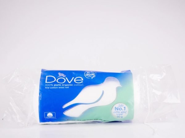 Dove - Fine Cotton Wool Roll 50g, product pack