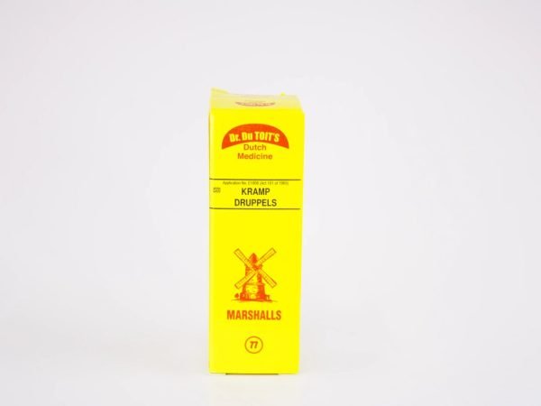 Dr. Du TOIT'S - Kramp Druppels 20ml, product pack