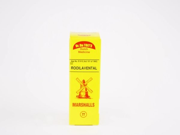 Dr. Du TOIT'S - Rooilavental Marshalls 20ml, product pack