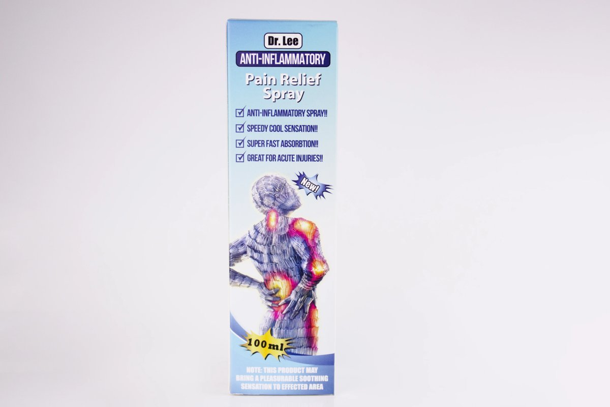 Dr.Lee - Anti-Inflammatory Pain Relief Spray 100ml, product pack