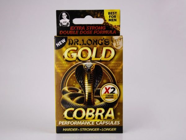 Dr. Long's - Gold Cobra Performance Capsules, product pack